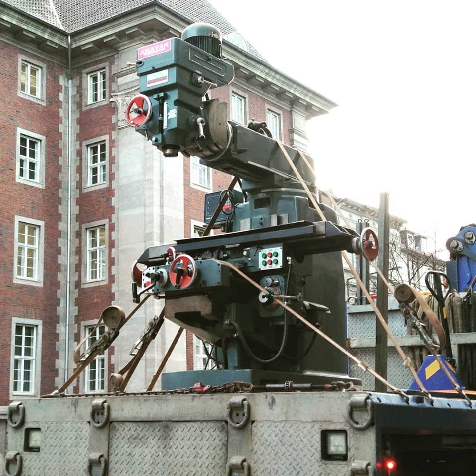 Die neue Anayak Fräsmaschine