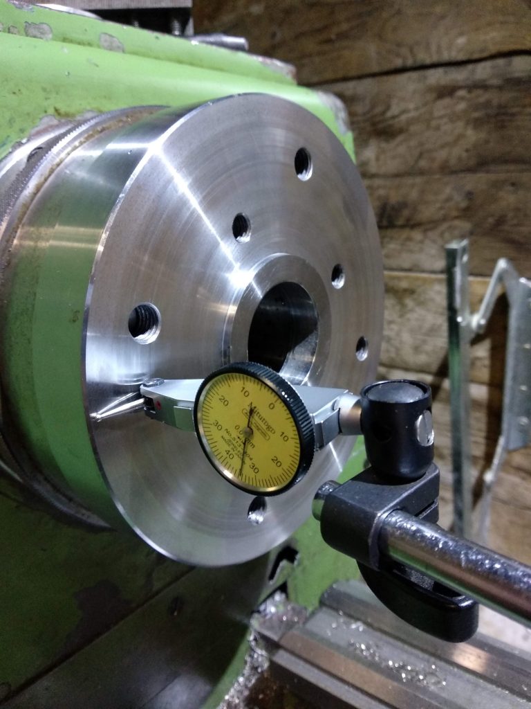 Drehbank in der Studiwerkstatt